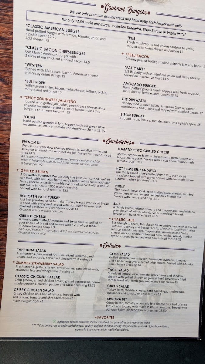 Menu Dirtwater Springs-2