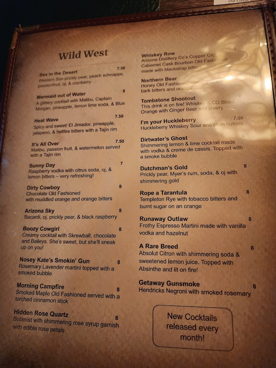 Menu Dirtwater Springs-3